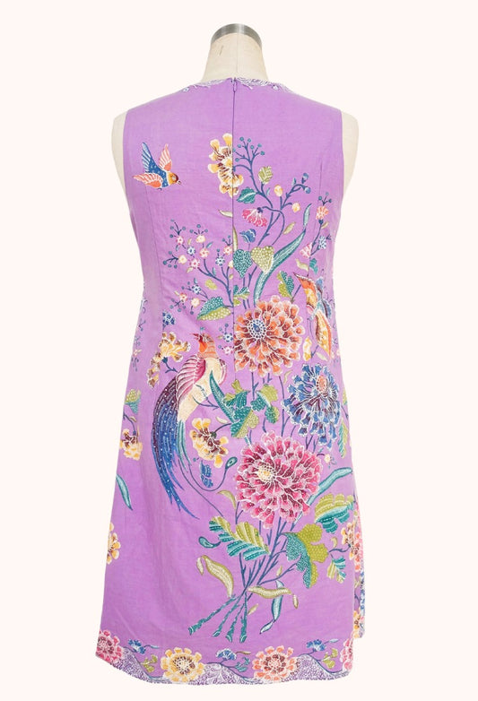Batik Sleeveless Dress