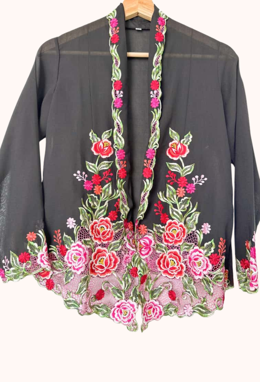 (XS) Black Kebaya