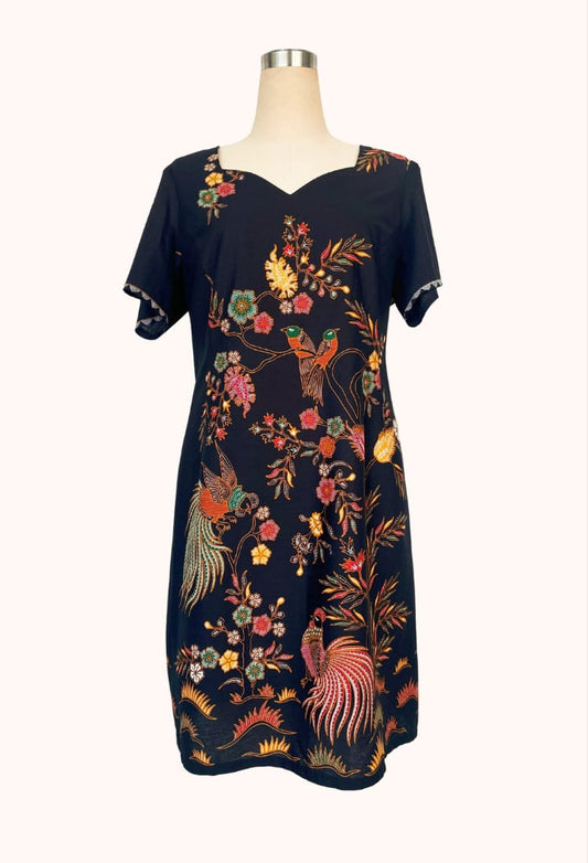 Black Batik Dress