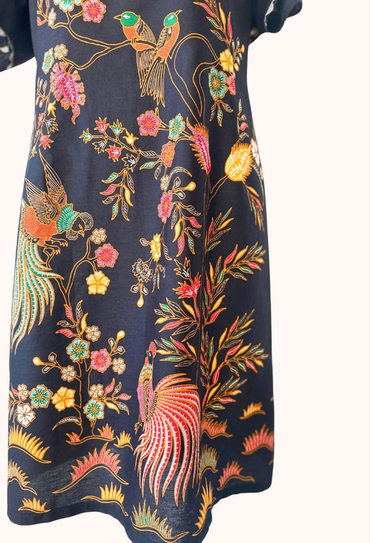 Black Batik Dress