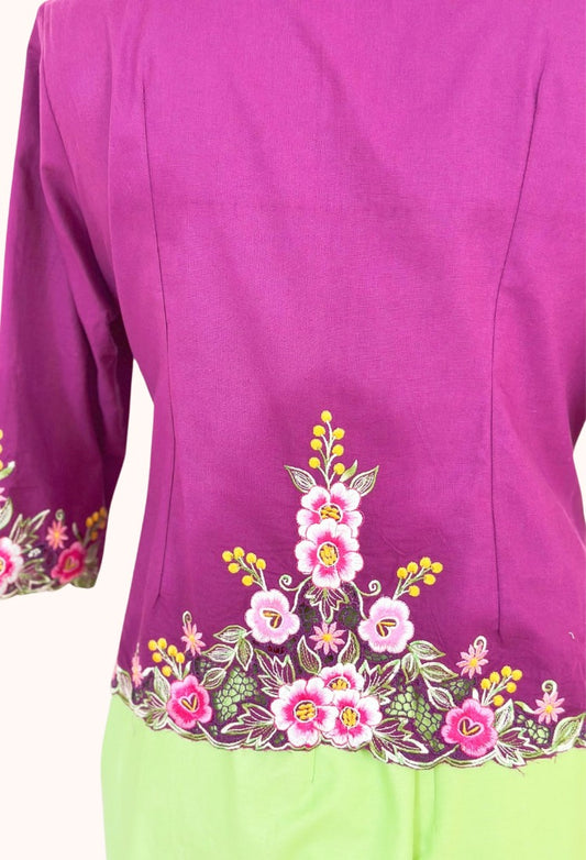 Kebaya Top and Skirt Set