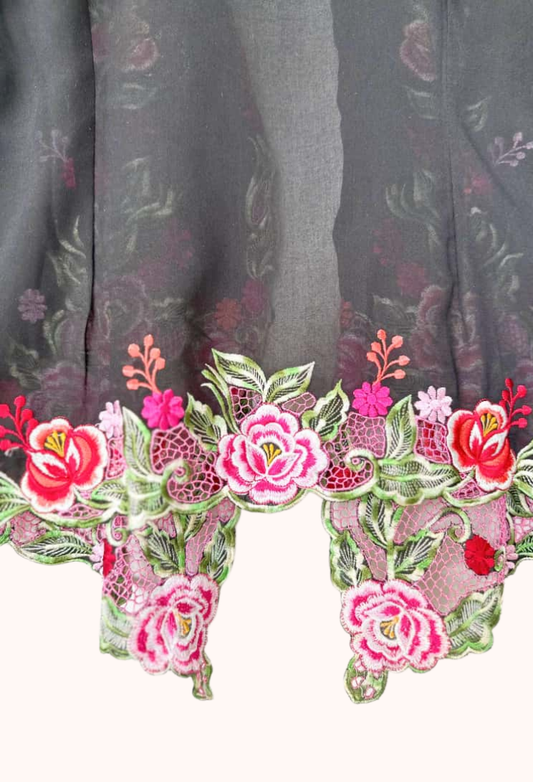 (XS) Black Kebaya