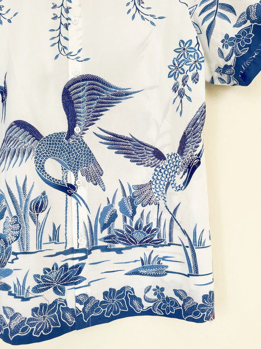 Crane Batik Shirt