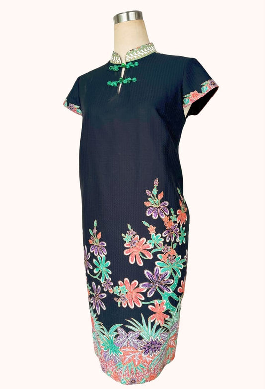 Alin Batik Classic Collared Dress