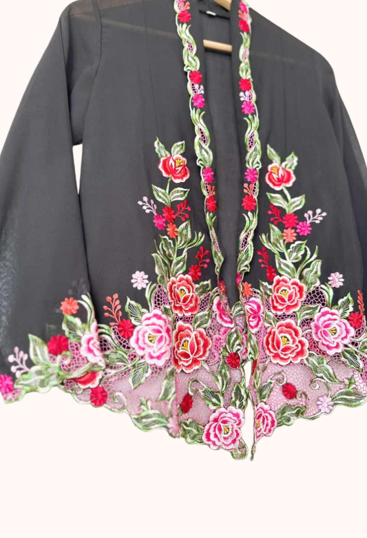 (XS) Black Kebaya
