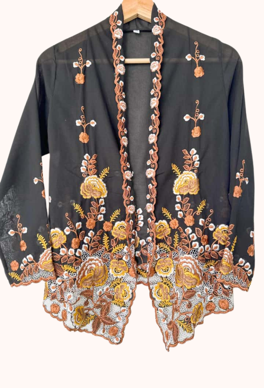 (XS) Black Kebaya