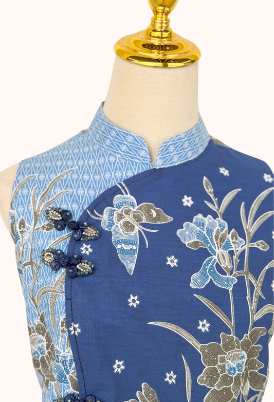 Charlotte Overlap Cheongsam