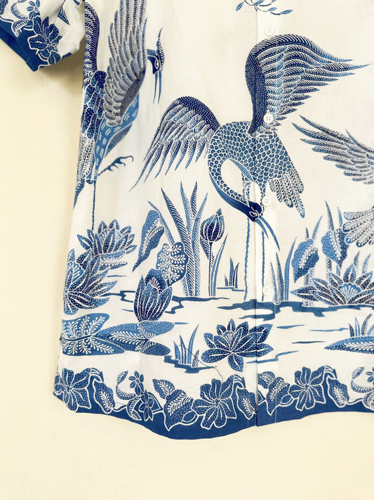 Crane Batik Shirt
