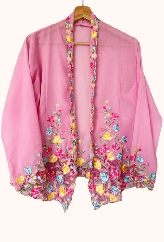 (L) Pink Kebaya