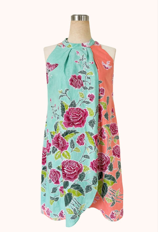 Batik Overlap Dress