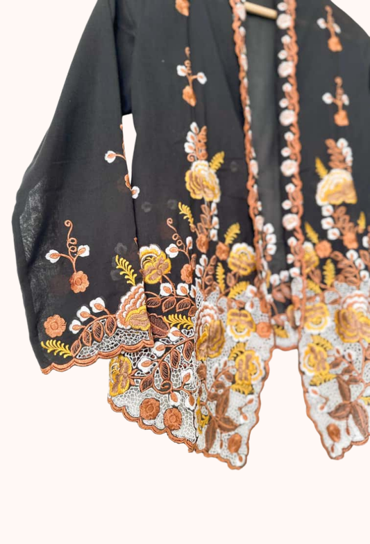 (XS) Black Kebaya