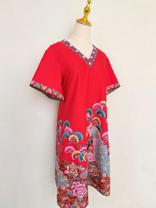 Preorder Batik Dobby Dress