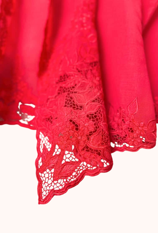 (M) Red Kebaya