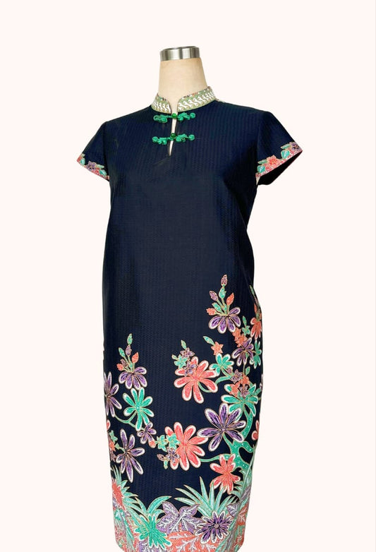 Alin Batik Classic Collared Dress