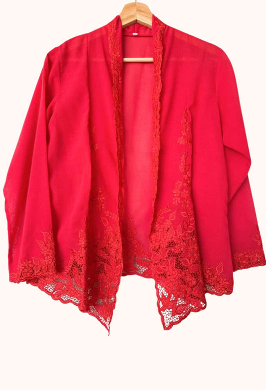 (M) Red Kebaya