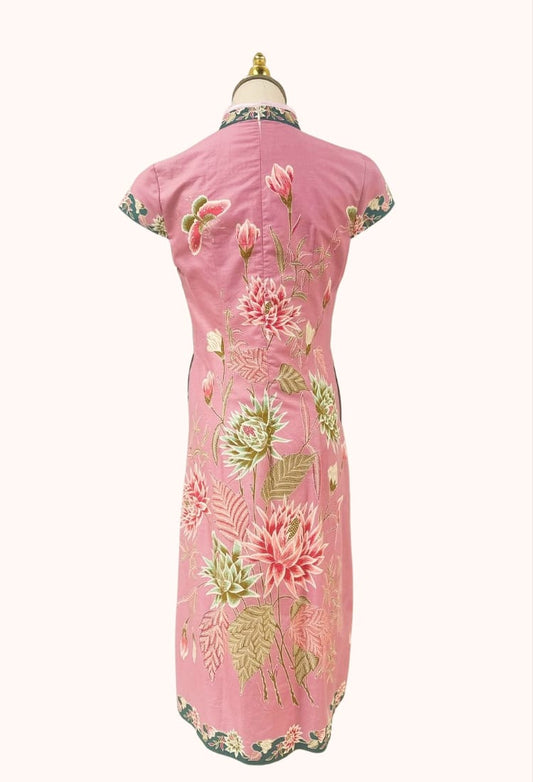 Duo toned cheongsam (S)