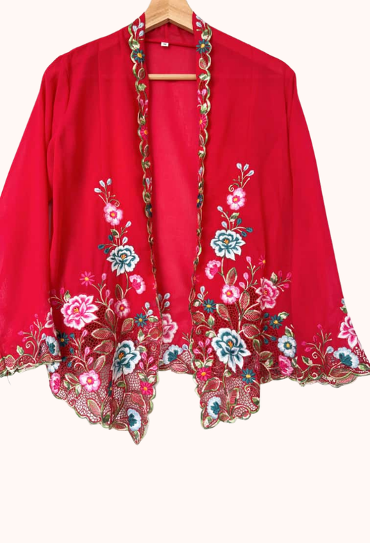 (M) Red Kebaya