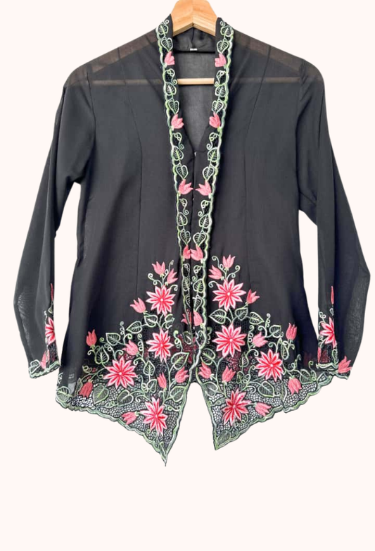 (S) Black Kebaya