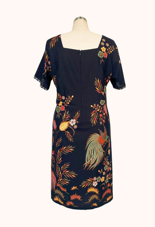 Black Batik Dress