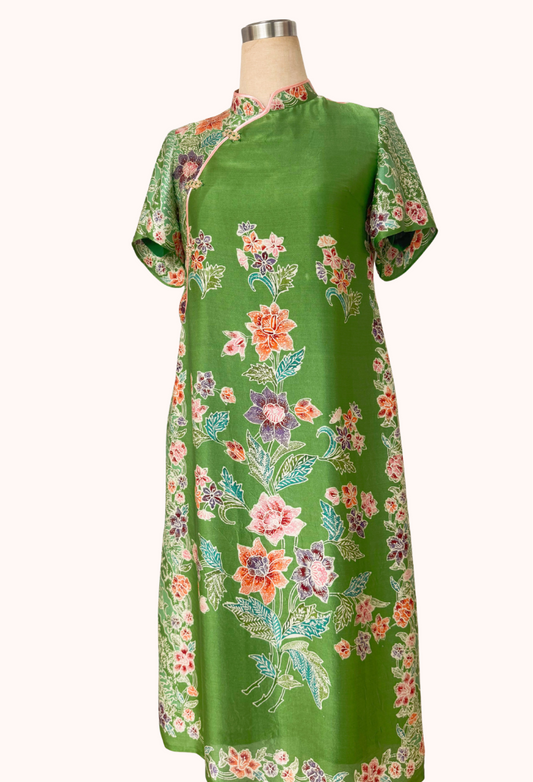 Silk Batik Cheongsam