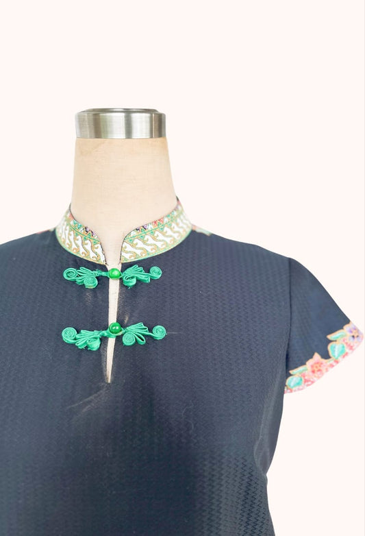 Alin Batik Classic Collared Dress