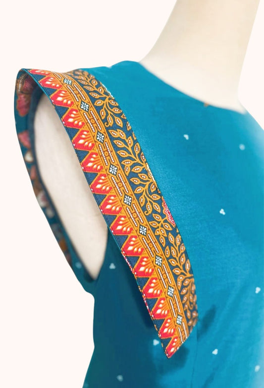 Batik Shift Dress