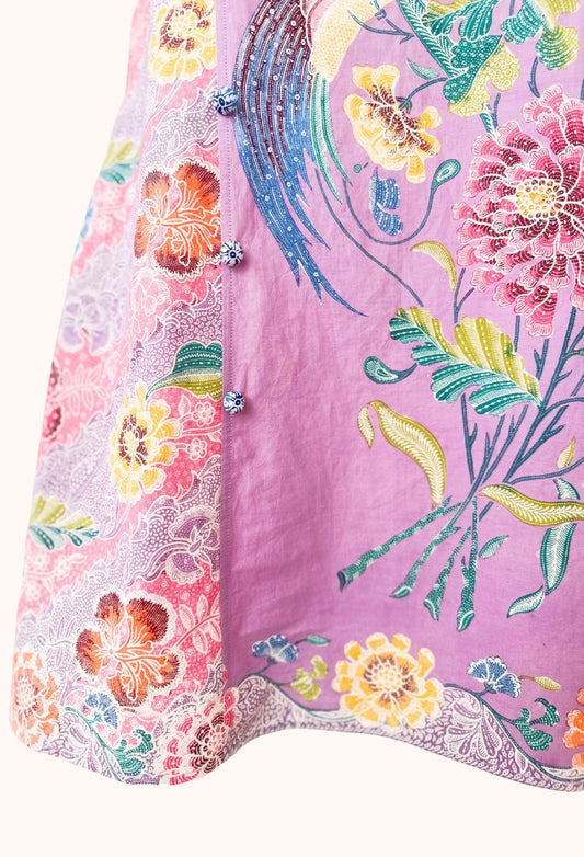 Batik Sleeveless Dress