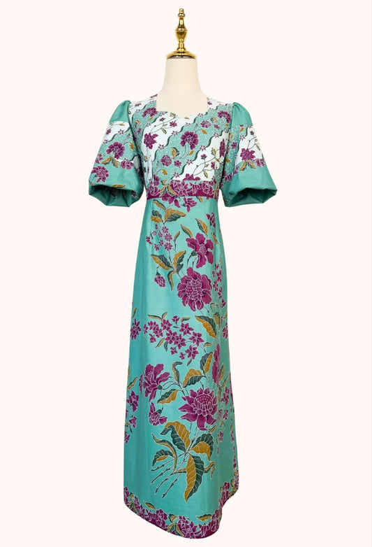 Alin Batik Classic Collared Dress