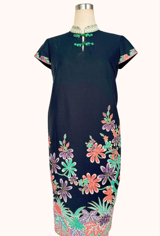 Alin Batik Classic Collared Dress